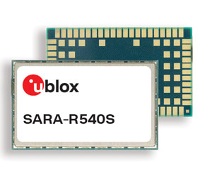 유블럭스, 400~450MHz LTE 주파수 대역 지원하는 새로운 모듈 출시